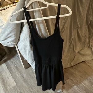 Black Athletic romper
